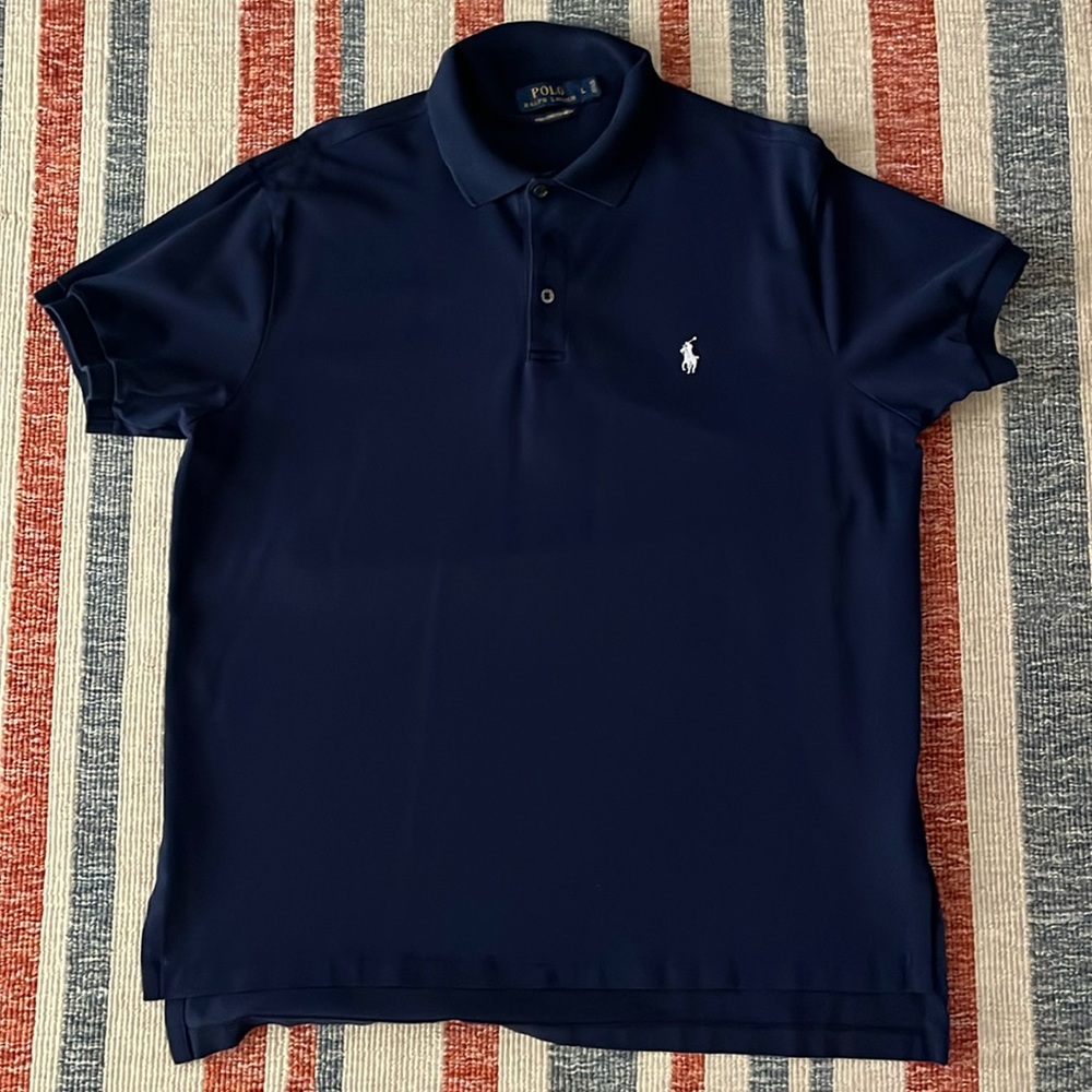 Ralph Lauren Pima Stretch Mesh Polo